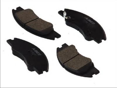 Комплект тормозных колодок, дисковый тормоз ABE C10322ABE