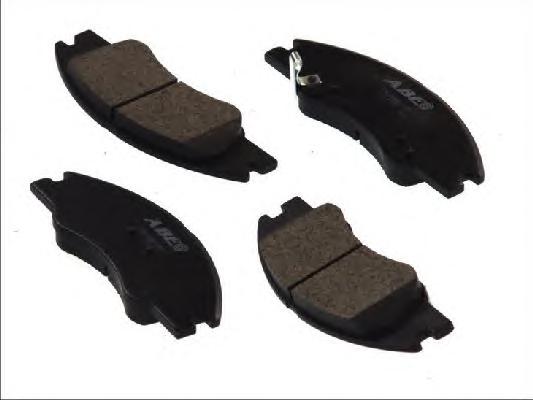 Комплект тормозных колодок, дисковый тормоз ABE