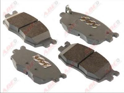 Комплект тормозных колодок, дисковый тормоз ABE C10323ABE