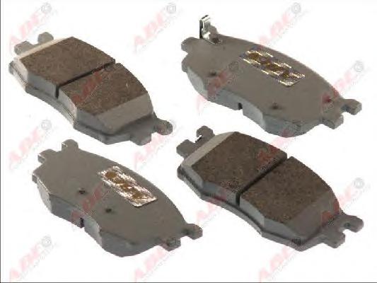 Комплект тормозных колодок, дисковый тормоз ABE