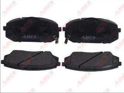 Комплект тормозных колодок, дисковый тормоз ABE C10326ABE