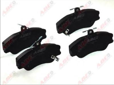 Комплект тормозных колодок, дисковый тормоз ABE C10500ABE