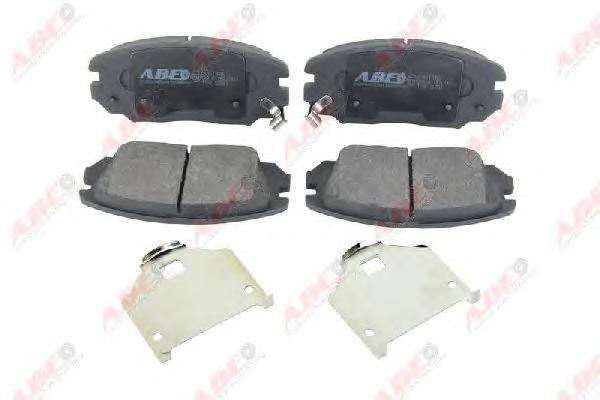 Комплект тормозных колодок, дисковый тормоз ABE
