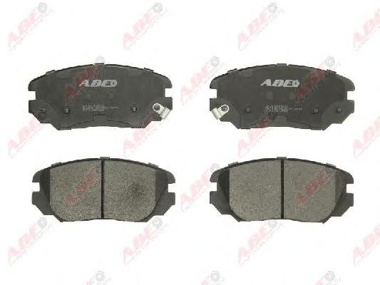 Комплект тормозных колодок, дисковый тормоз ABE