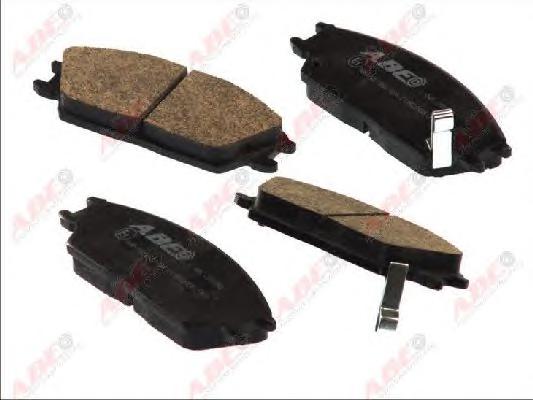 Комплект тормозных колодок, дисковый тормоз ABE