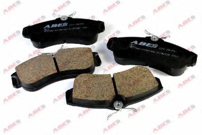 Комплект тормозных колодок, дисковый тормоз ABE C11051ABE
