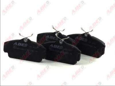 Комплект тормозных колодок, дисковый тормоз ABE C11062ABE