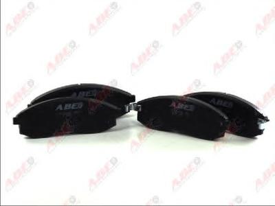 Комплект тормозных колодок, дисковый тормоз ABE C11074ABE