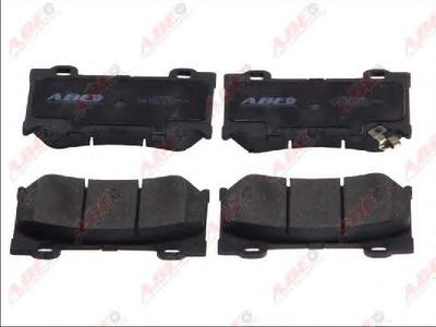 Комплект тормозных колодок, дисковый тормоз ABE C11095ABE