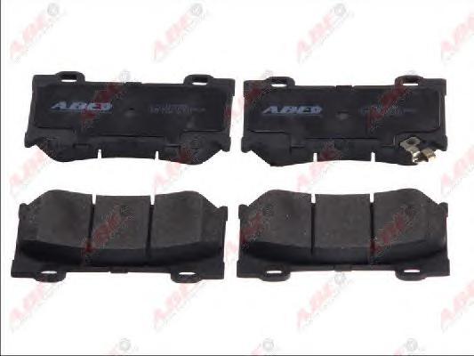 Комплект тормозных колодок, дисковый тормоз ABE