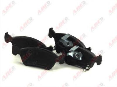 Комплект тормозных колодок, дисковый тормоз ABE C12001ABE