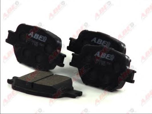 Комплект тормозных колодок, дисковый тормоз ABE