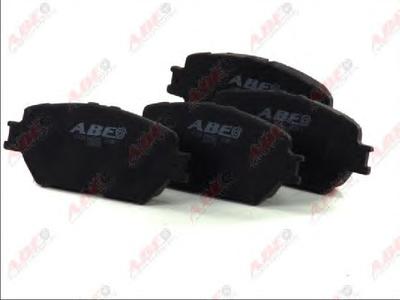 Комплект тормозных колодок, дисковый тормоз ABE C12104ABE