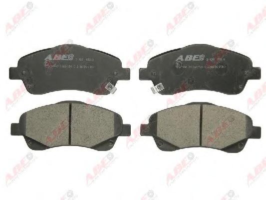 Комплект тормозных колодок, дисковый тормоз ABE