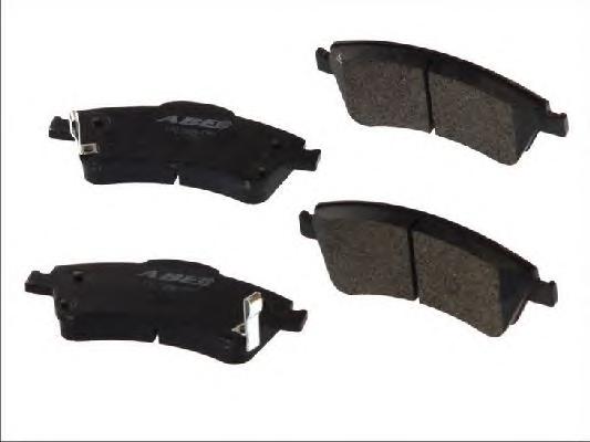 Комплект тормозных колодок, дисковый тормоз ABE