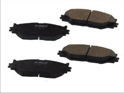 Комплект тормозных колодок, дисковый тормоз ABE C12126ABE