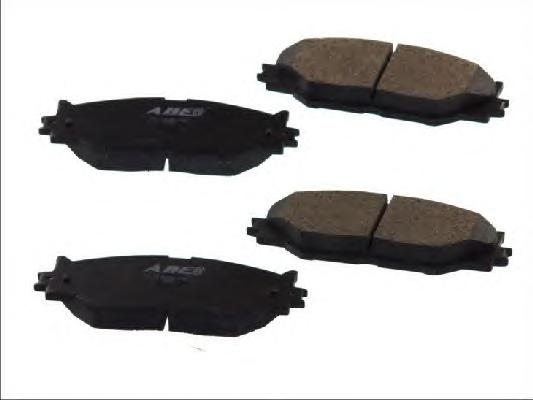 Комплект тормозных колодок, дисковый тормоз ABE