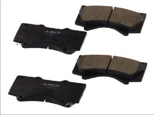 Комплект тормозных колодок, дисковый тормоз ABE