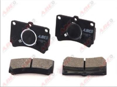 Комплект тормозных колодок, дисковый тормоз ABE C13026ABE