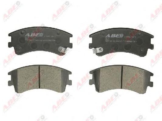 Комплект тормозных колодок, дисковый тормоз ABE