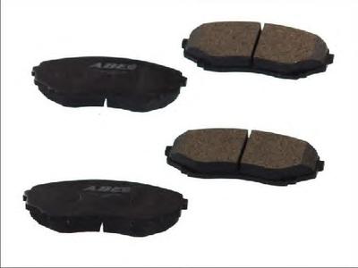 Комплект тормозных колодок, дисковый тормоз ABE C13061ABE