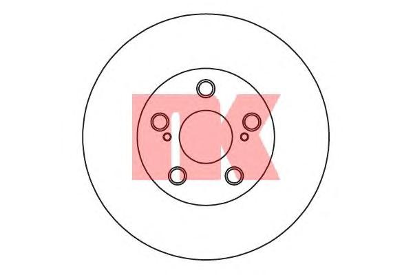 Тормозной диск NK