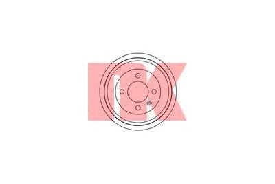 Тормозной барабан NK 254725