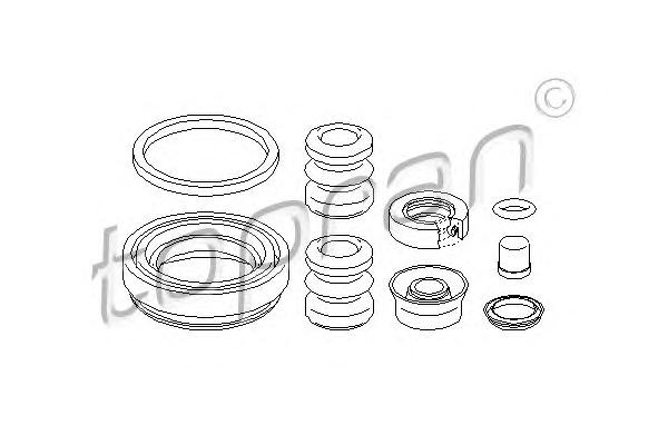 Ремкомплект, тормозной суппорт TOPRAN