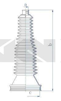 Пыльник, рулевое управление SPIDAN