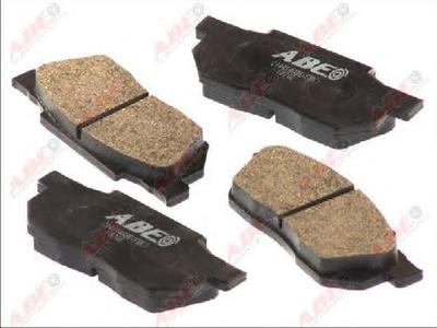 Комплект тормозных колодок, дисковый тормоз ABE C14014ABE
