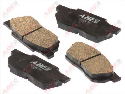 Комплект тормозных колодок, дисковый тормоз ABE