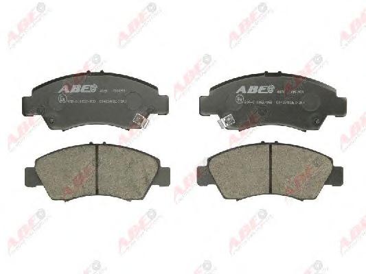 Комплект тормозных колодок, дисковый тормоз ABE