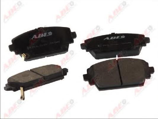 Комплект тормозных колодок, дисковый тормоз ABE