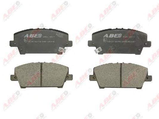 Комплект тормозных колодок, дисковый тормоз ABE