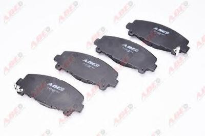 Комплект тормозных колодок, дисковый тормоз ABE C14057ABE
