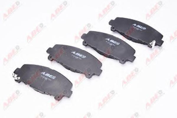 Комплект тормозных колодок, дисковый тормоз ABE