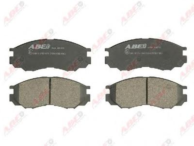 Комплект тормозных колодок, дисковый тормоз ABE