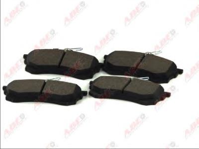 Комплект тормозных колодок, дисковый тормоз ABE