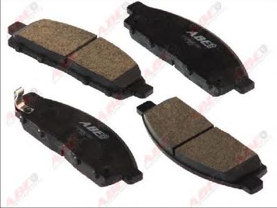 Комплект тормозных колодок, дисковый тормоз ABE C15046ABE