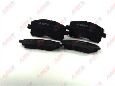 Комплект тормозных колодок, дисковый тормоз ABE C17011ABE