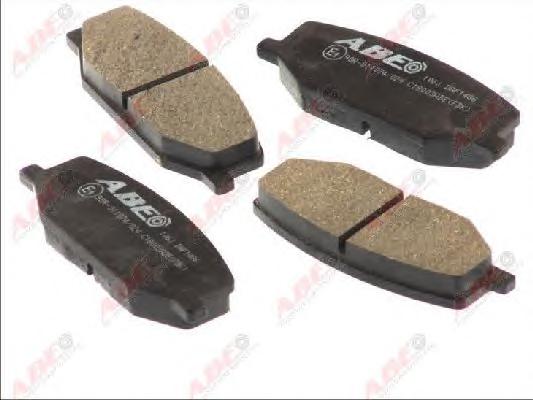 Комплект тормозных колодок, дисковый тормоз ABE