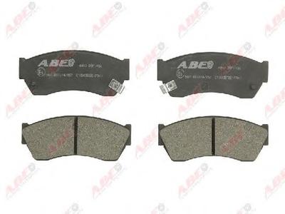 Комплект тормозных колодок, дисковый тормоз ABE