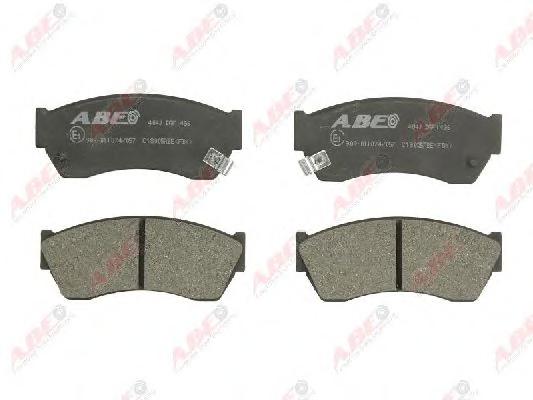 Комплект тормозных колодок, дисковый тормоз ABE