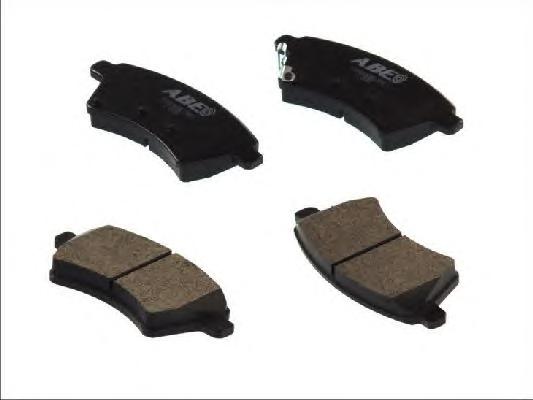 Комплект тормозных колодок, дисковый тормоз ABE