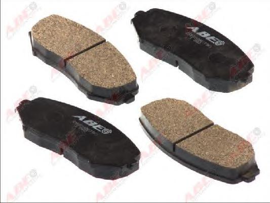 Комплект тормозных колодок, дисковый тормоз ABE