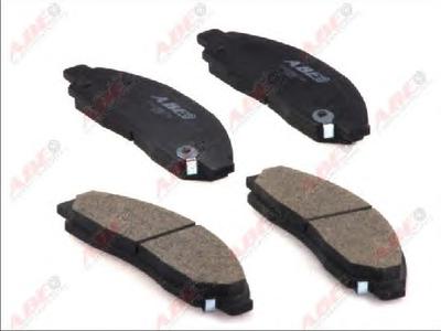 Комплект тормозных колодок, дисковый тормоз ABE C19013ABE