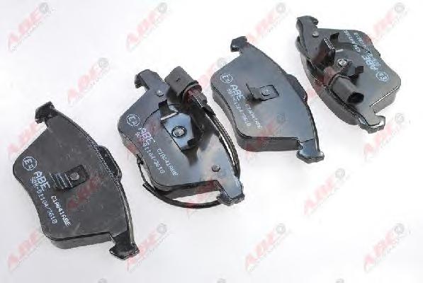 Комплект тормозных колодок, дисковый тормоз ABE