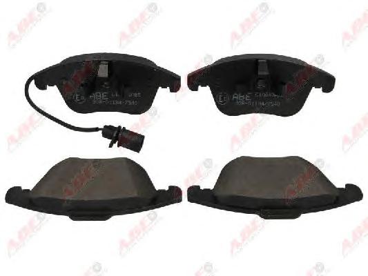 Комплект тормозных колодок, дисковый тормоз ABE