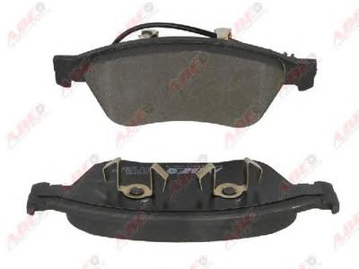 Комплект тормозных колодок, дисковый тормоз ABE