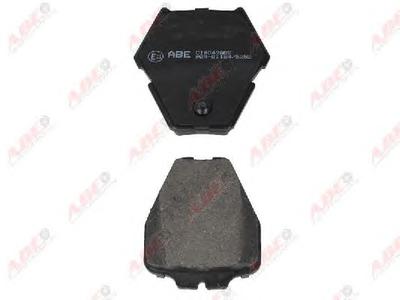 Комплект тормозных колодок, дисковый тормоз ABE